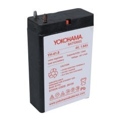 YOKOHAMA YH-41.8 4 VOLT - 1.8 AMPER KURU AKÜ (22 X 50 X 75 MM)
