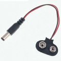 9 VOLT 2.1MM JACKLI PİL BASLIGI  (IC-232A)
