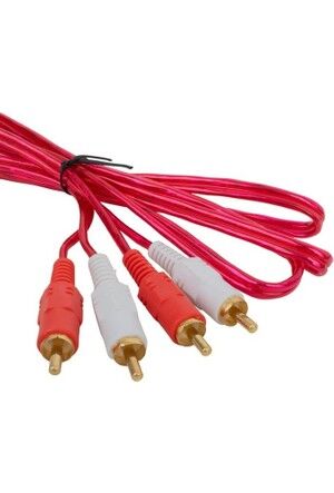 2RCA + 2RCA Gold Kablo 1.5 Metre (AV-160)