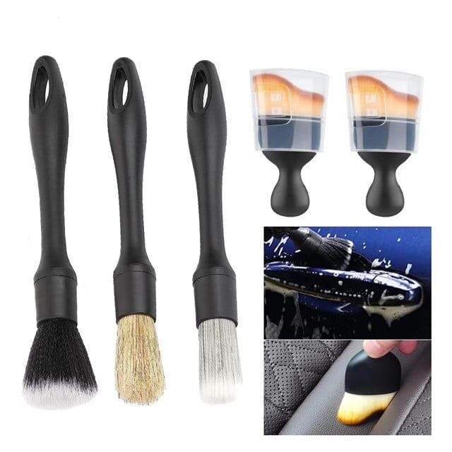 Sunup SN-29167 Çok Fonksiyonlu 5'li Oto Detay Temizleme Fırça Seti
