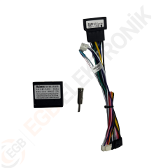 FIAT PUNTO 2012-2015 9' PİANO BLACK TAC-386