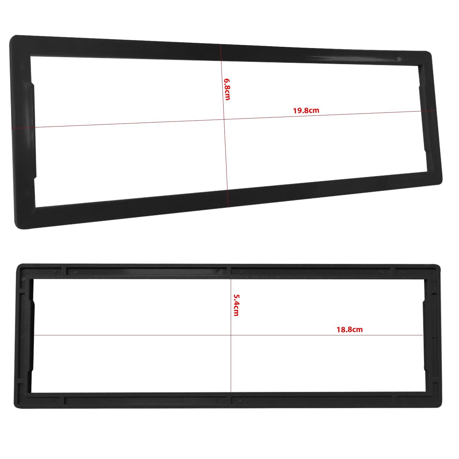 Oto Teyp Çerçeve Doğan Şahin Tofaş Siyah