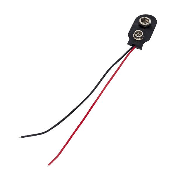 9 VOLT PİL BASLIGI 10 CM KABLOLU  (IC-232)
