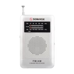 Sonivox VS-R115 Analog Radyo Gümüş Renk