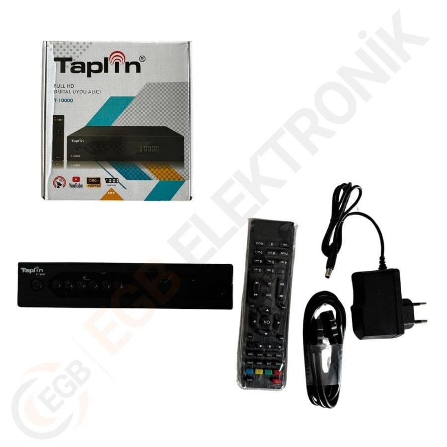 TAPLIN KASALI HD UYDU ALICISI T-10000