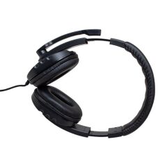 Hello 3.5 Mm Stereo Kablolu Ledli Mikrofonlu Siyah Gaming Oyuncu Kulaklık HL-5351