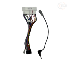 Hyundai I20 2018-2020 CR253B ÇERÇEVE SİYAH 9' (RS-062)