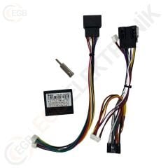 OTO TABLET ÇERÇEVE FIAT PUNTO EVO 2009-2014 9'' SİYAH TAC-167