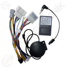 OTO TABLET ÇERÇEVE RENAULT KANGOO 2015-2018 9'' SİYAH TAC-168