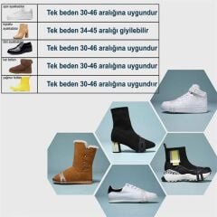 Sunup SN-29279 Karda Kayma Önleyici Ayakkabı Aparatı Siyah