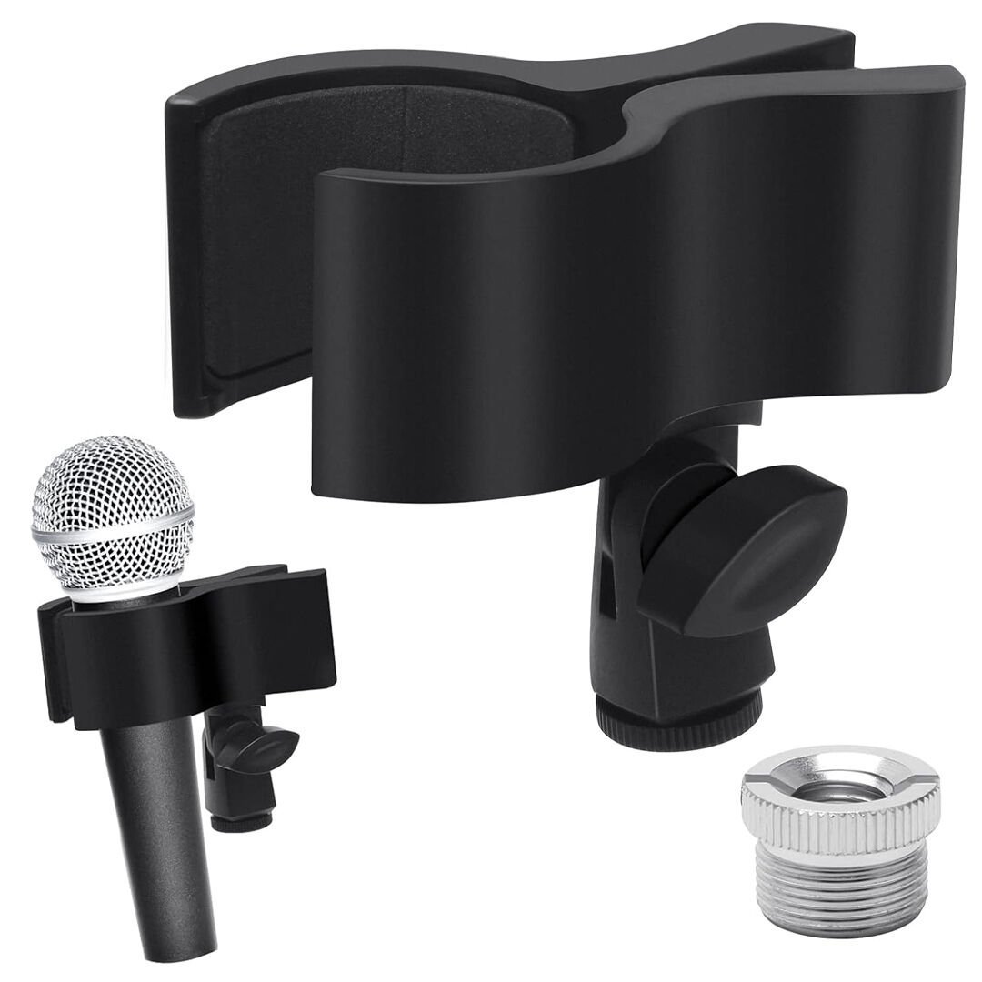 POWERMASTER PM-26937 MİKROFON STANDI KLİPSİ PLASTİK YAYLI 3-6CM