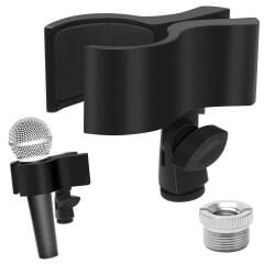 POWERMASTER PM-26937 MİKROFON STANDI KLİPSİ PLASTİK YAYLI 3-6CM