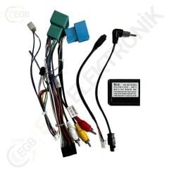 OTO TABLET ÇERÇEVE FIAT EGEA 2020+ 9'' SİYAH TAC-263