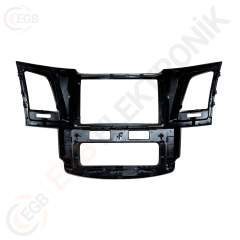 OTO TABLET ÇERÇEVE TOYOTA HILUX A/C 2008-2014 9'' SİYAH TAC-184