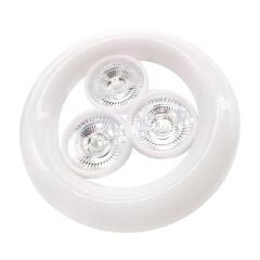 Powermaster Beyaz E27 Duy 36 Watt 3lü Ufo Led Lamba KK-901