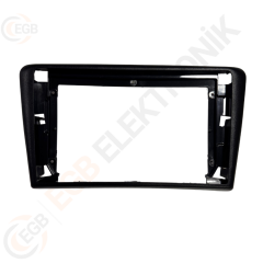 OTO TABLET ÇERÇEVE SKODA RAPID 2013+ 9'' PIANO BLACK TAC-178