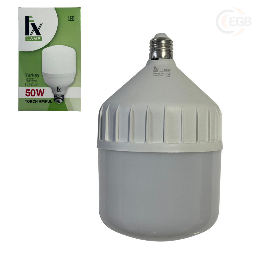 FX LAMP E27 DUY 50W TORCH AMPUL
