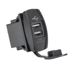 IC-266-C-3 MARİN TİP 2'Lİ USB 5V 3.1A 12-24V