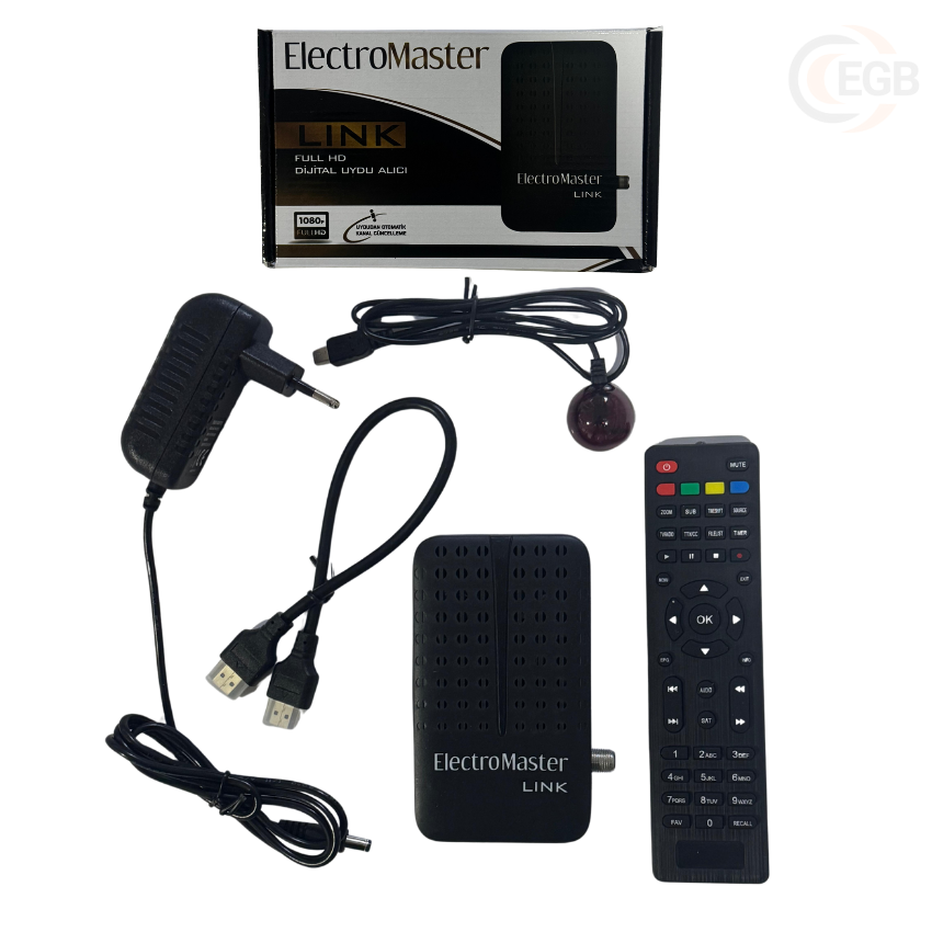 ELECTROMASTER LİNK FULL HD MİNİ UYDU ALICI