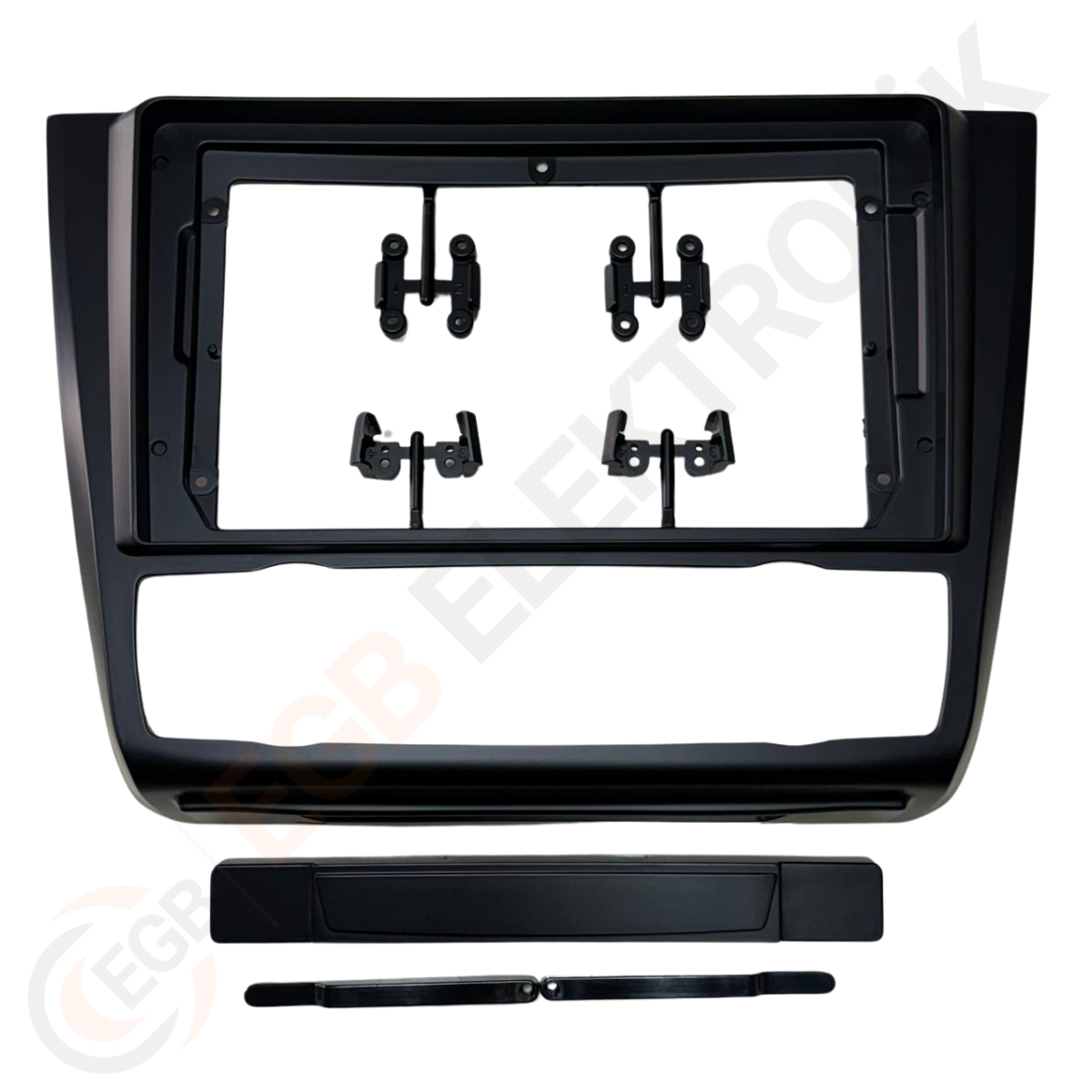OTO TABLET ÇERÇEVE BMW 1 SERIES A/C E81- E82-E87-E88 2004-2012 9'' SİYAH TAC-004