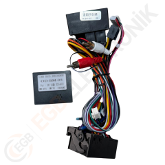 OTO TABLET ÇERÇEVE BMW X3-E83 2006-2010 9'' SİYAH TAC-009
