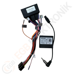 OTO TABLET ÇERÇEVE BMW X1-E84 2010-2014 9'' SİYAH TAC-010