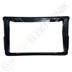 OTO TABLET ÇERÇEVE CITROEN BERLINGO 2015-2018 9'' SİYAH TAC-020