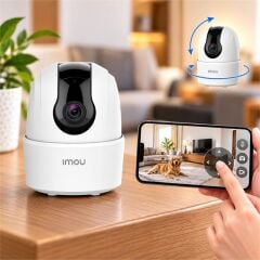 Imou IPC-K2ECP-3R1W Ranger 2C İki Yönlü Konuşma 2.4GHZ Wifi Gece Görüş 3MP Wifi IP Ptz Kamera
