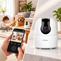 Imou IPC-K2ECP-3R1W Ranger 2C İki Yönlü Konuşma 2.4GHZ Wifi Gece Görüş 3MP Wifi IP Ptz Kamera