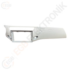 OTO TABLET ÇERÇEVE CITROEN C3 2010-2016 9'' BEYAZ TAC-275F
