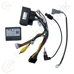 OTO TABLET ÇERÇEVE CITROEN C5 ESKİ KASA 2010-2016 9'' SİYAH TAC-265