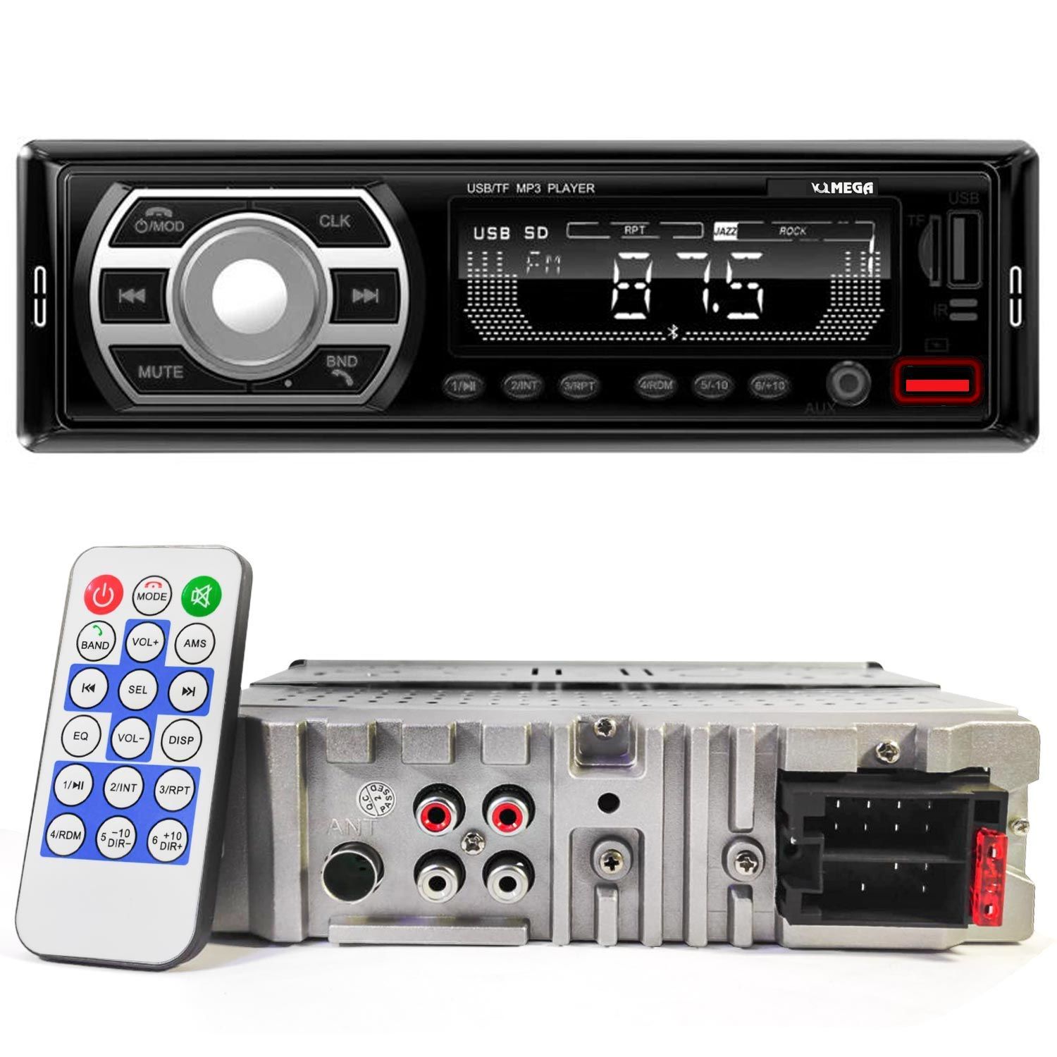 MEGA VM-214 Oto Teyp 4X50 Watt Bluetooth 2xUsb Sd Fm Aux
