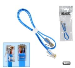 CAT6 PATCH NETWORK ETHERNET KABLO SLİM 30CM (AVD-49)