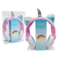 POWERMASTER AH-007 3.5MM JACKLI KULAKÜSTÜ KABLOLU PELUŞ UNİCORN KULAKLIK