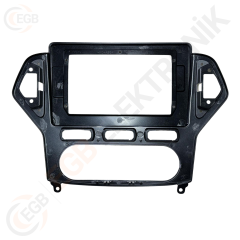 OTO TABLET ÇERÇEVE FORD MONDEO MANUEL - A/C 2007+ 10,1'' GÜMÜŞ TAC-038