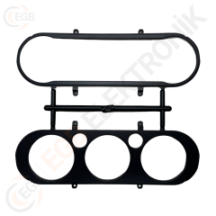 OTO TABLET ÇERÇEVE FORD MONDEO MANUEL - A/C 2007+ 10,1'' GÜMÜŞ TAC-038