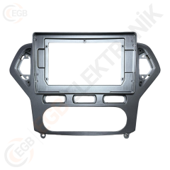 OTO TABLET ÇERÇEVE FORD MONDEO MANUEL - A/C 2007+ 10,1'' GÜMÜŞ TAC-038