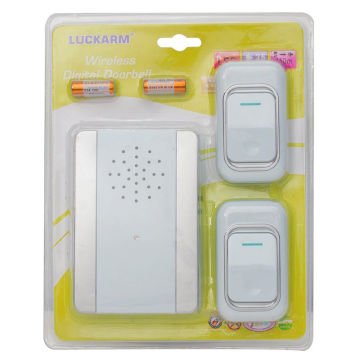 POWERMASTER PM-15661 ÇİFT KUMANDALI TEK ALICILI 25 MELODİLİ 150 M MENZİLLİ KABLOSUZ KAPI ZİLİ