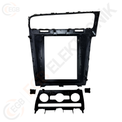 OTO TABLET ÇERÇEVE GOLF 7 2014-2018 9.7'' PIANO BLACK TAC-217