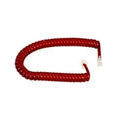 TELEFON AHİZE KABLOSU SPİRAL BORDO(AVD-166)