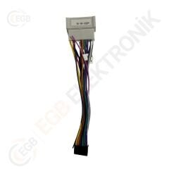 Hyundai Sonato 2004-2008 CR256B ÇERÇEVE SİYAH 9' (RS-002)