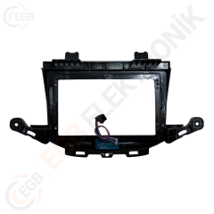 OTO TABLET ÇERÇEVE OPEL ASTRA K 2015+ 9'' SİYAH TAC-143