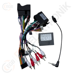 OTO TABLET ÇERÇEVE AUDI TT 2000+ 9'' SİYAH TAC-003