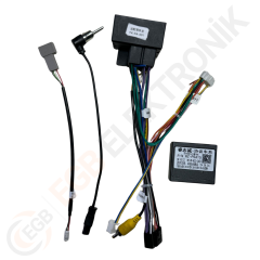 OTO TABLET ÇERÇEVE CITROEN C4 2015-2018 10,1'' SİYAH TAC-021