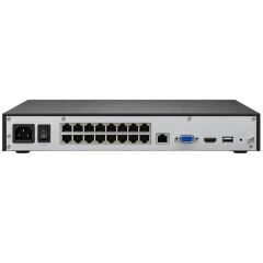 IMOU N236-16P 36 Kanal 16 PoE Girişli H.265 4K NVR Kayıt Cihazı 16TB Destekli Dahili Mikrofon Hoparlör