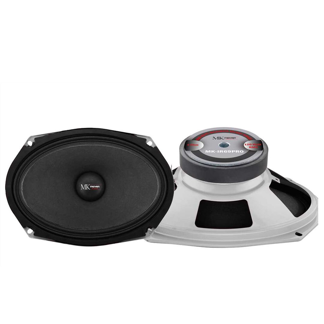 MK MAVEN KLANG MK-IR69PRO 6X9'' 400 WATT OVAL KAPAKLI MİDRANGE HOPARLÖR TAKIMI