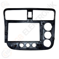 OTO TABLET ÇERÇEVE HONDA CIVIC 2005+ 9'' GRİ TAC-049