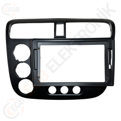OTO TABLET ÇERÇEVE HONDA CIVIC 2005+ 10,1'' GRİ TAC-049