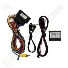 VW GOLF 7 2013-2016 CR222S ÇERÇEVE P. SİYAH 10,1'' (RS-031)