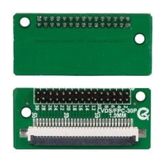 Lcd Panel Flexi Repair Lvds-Fpc-30p 1.0mm Hd Fpc Input 30p Lvds Turn Pin QK0823B